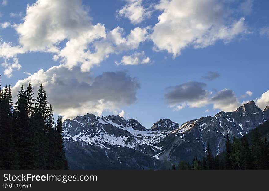 Sky, Mountainous Landforms, Mountain Range, Mountain