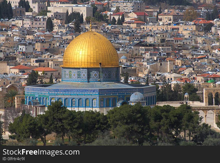 Dome, City, Landmark, Urban Area