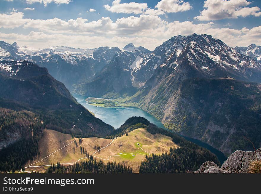 Mountainous Landforms, Mountain, Highland, Mountain Range