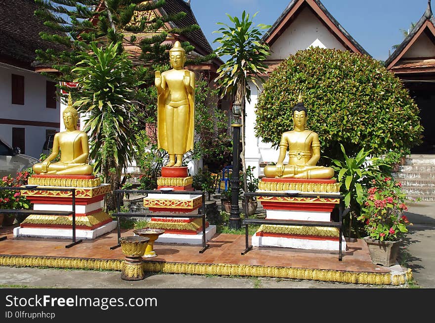 Temple, Place Of Worship, Wat, Shrine