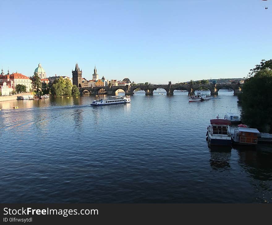 Waterway, Canal, River, Sky