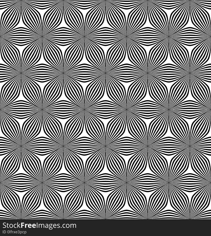 Black And White, Pattern, Design, Line