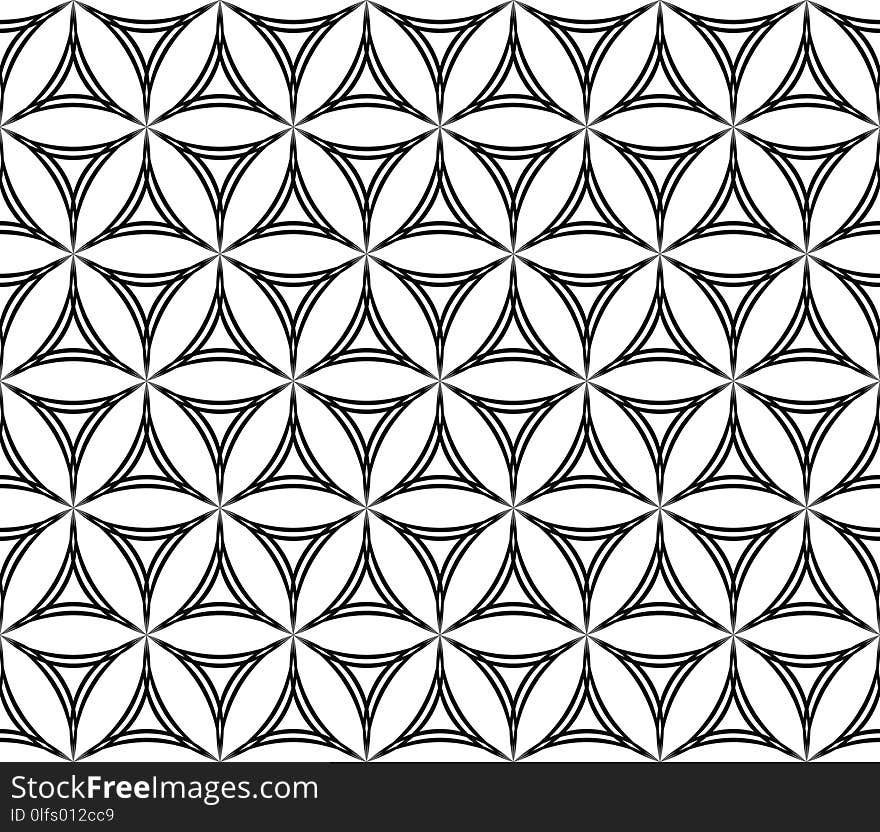 Black And White, Pattern, Design, Symmetry