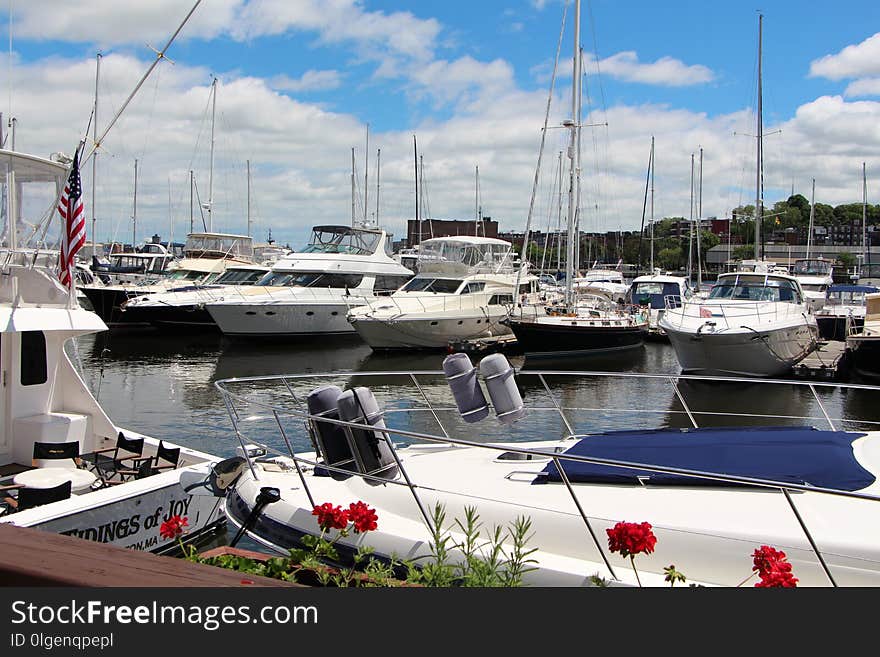 Marina, Boat, Dock, Harbor