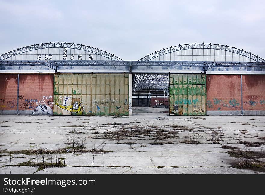 Structure, Building, Sky, Shed