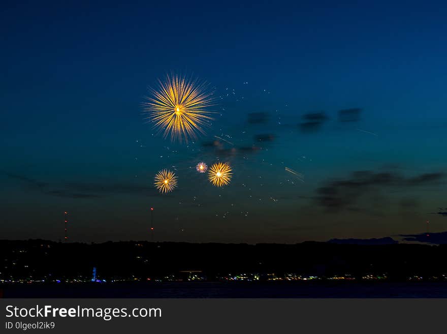 Fireworks, Sky, Event, Daytime