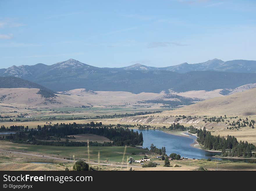 Highland, Sky, Mountain, Hill