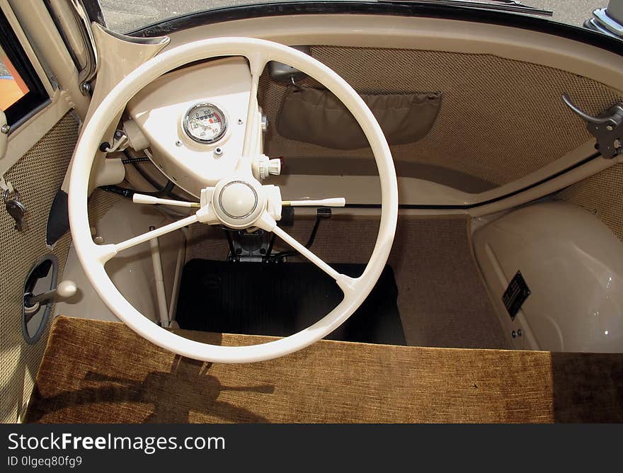 Car, Motor Vehicle, Steering Part, Steering Wheel