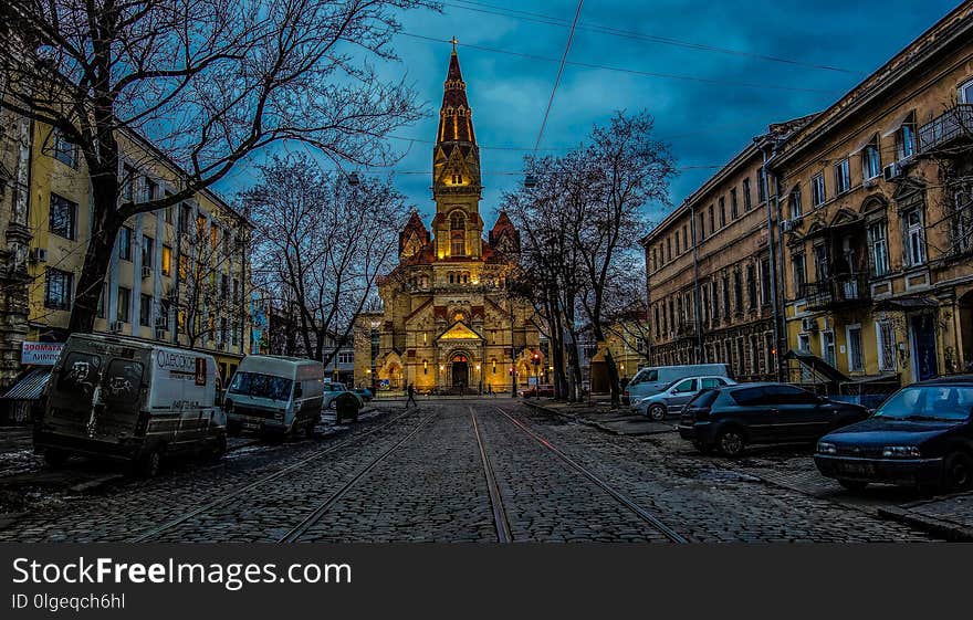 Sky, Town, Landmark, Urban Area