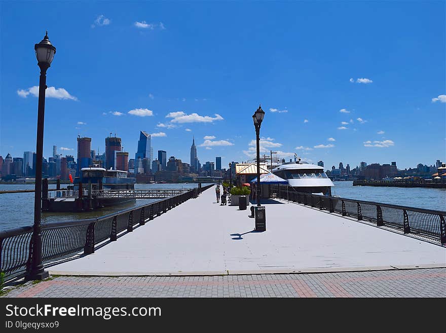 Sky, Metropolitan Area, Skyline, Water