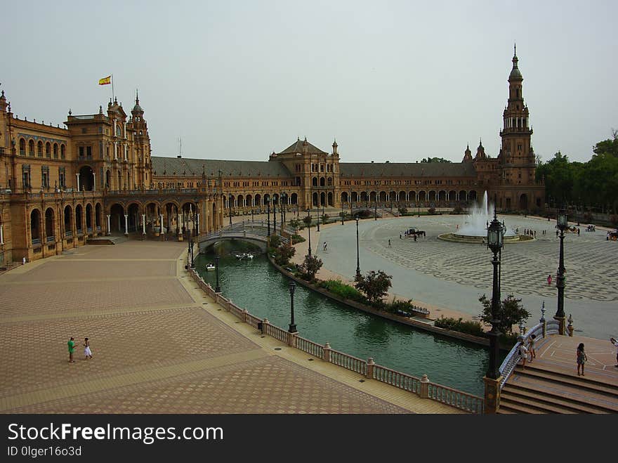 Plaza, Public Space, City, Town Square