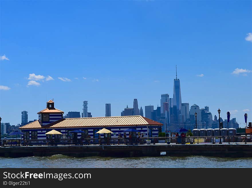 Skyline, City, Metropolitan Area, Water Transportation