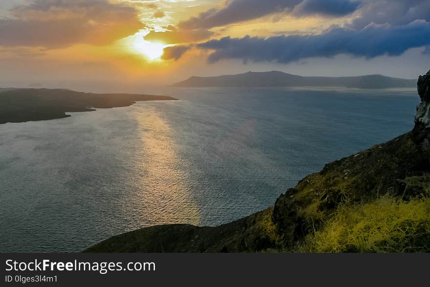 Coast, Sky, Horizon, Sea