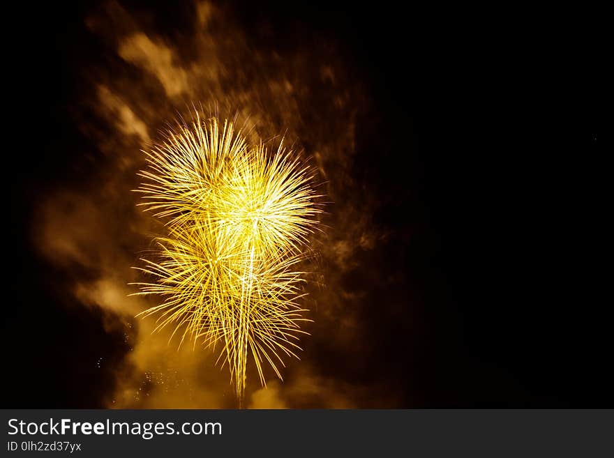 Fireworks night show in London, United Kingdom. Fireworks night show in London, United Kingdom