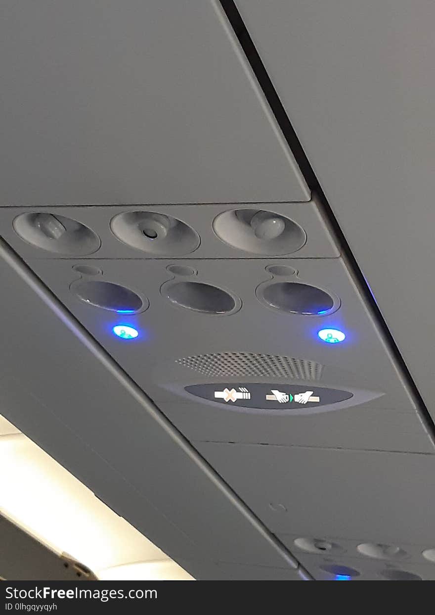 Air plane safety lights