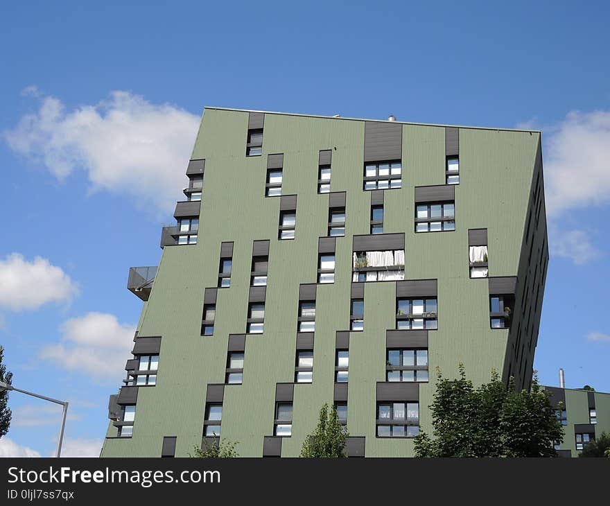 Building, Residential Area, Tower Block, Condominium