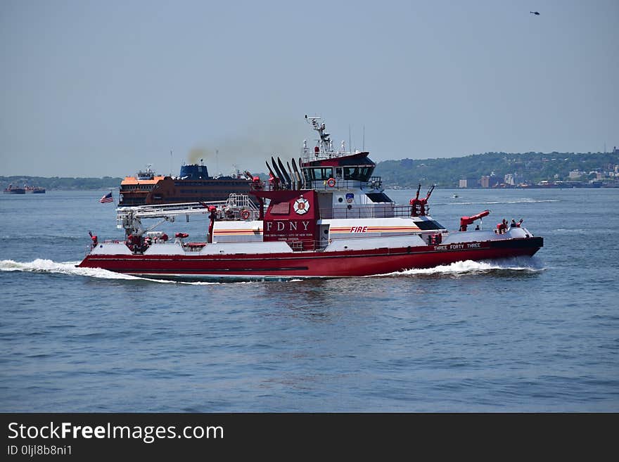 Water Transportation, Waterway, Boat, Tugboat