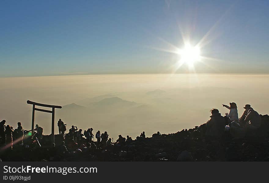 Sky, Horizon, Sunrise, Morning