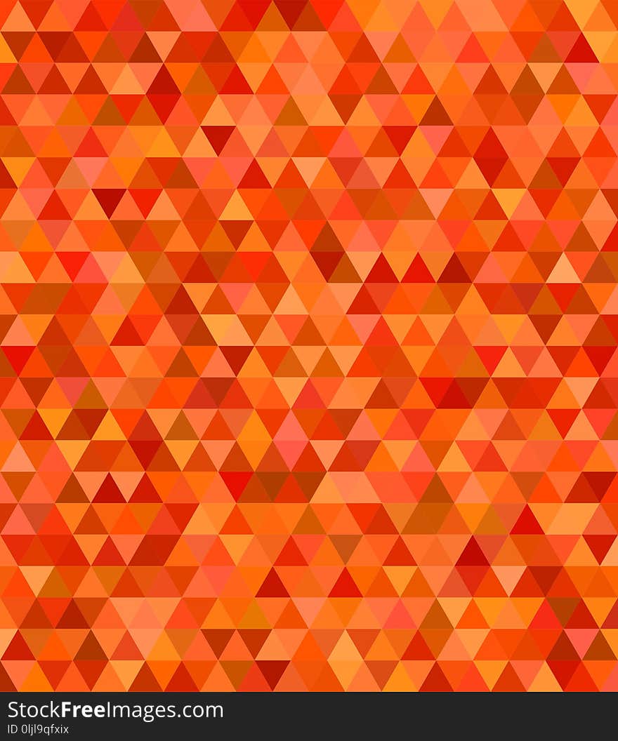 Orange, Yellow, Pattern, Triangle