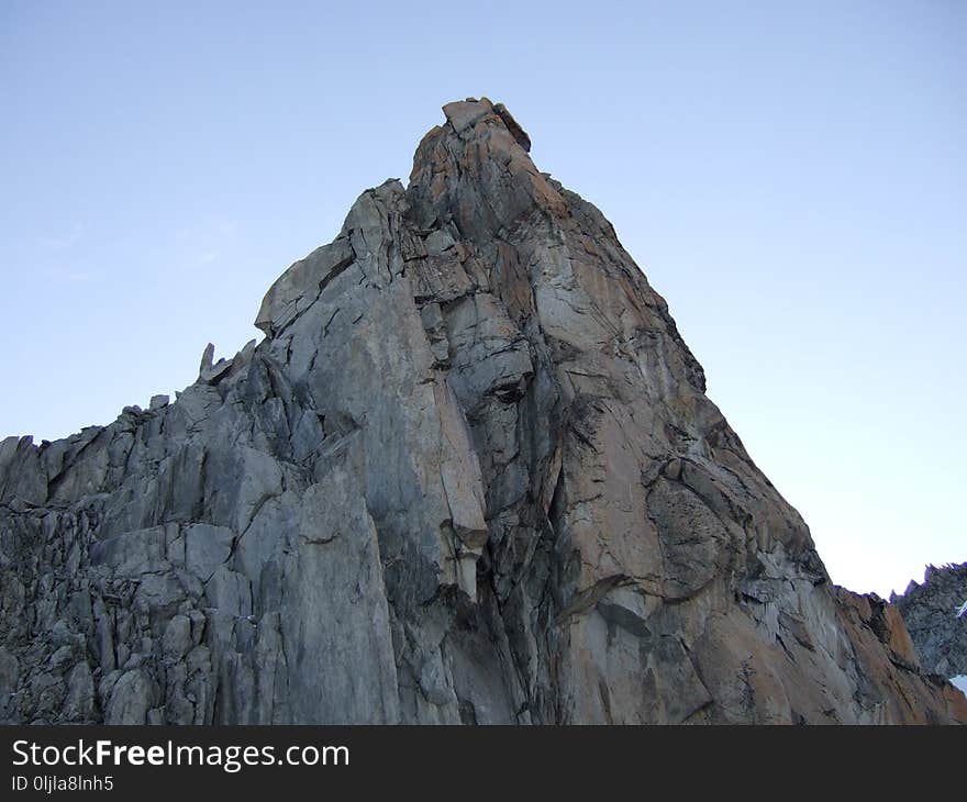 Rock, Ridge, Mountain, Mountainous Landforms