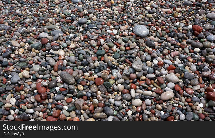 Pebble, Rock, Gravel, Material