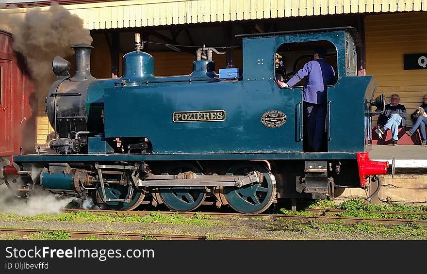 Locomotive, Steam Engine, Vehicle, Rolling Stock