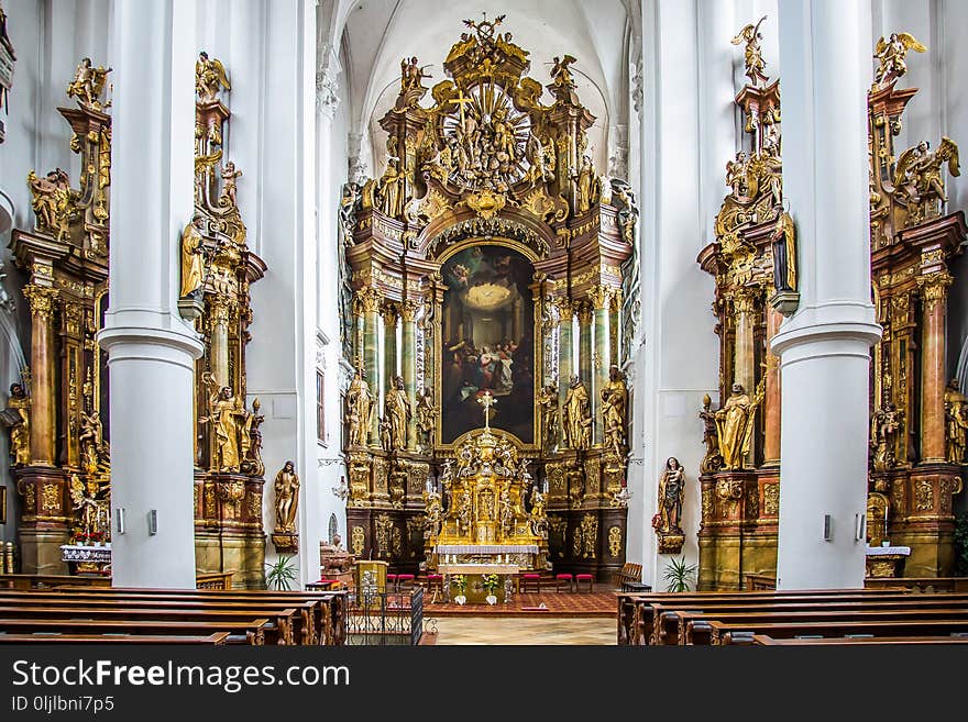 Altar, Place Of Worship, Abbey, Cathedral