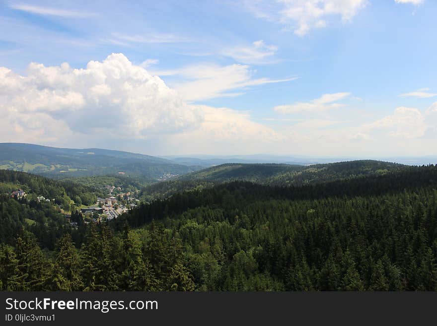 Sky, Mountainous Landforms, Cloud, Wilderness