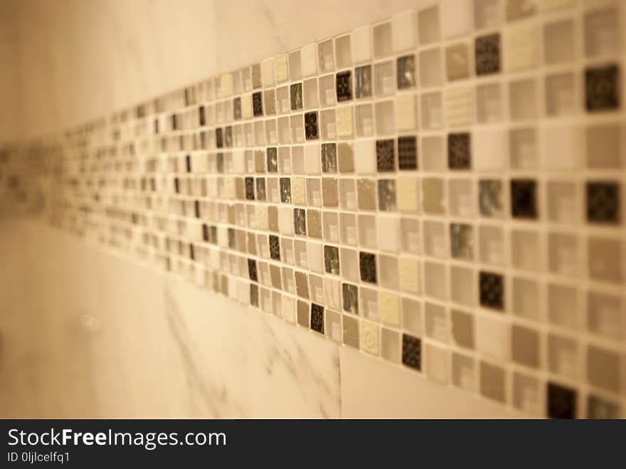 Tile, Wall, Room, Architecture