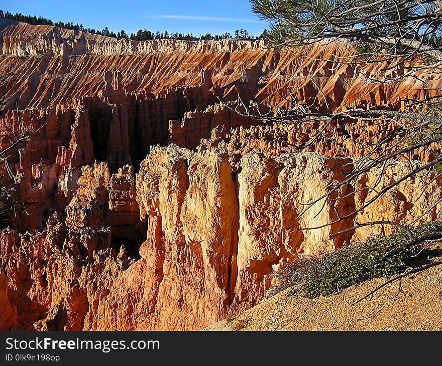 Badlands, Canyon, Rock, Formation