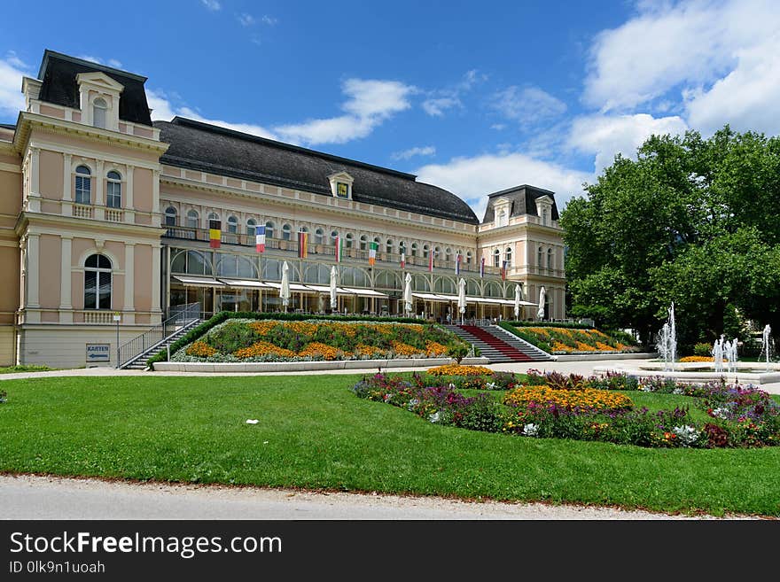 Estate, Landmark, Mansion, Garden