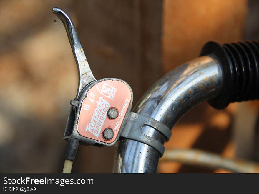 Bicycle Part, Close Up, Bicycle, Metal