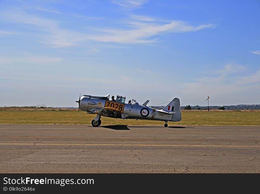 Aircraft, Airplane, Propeller Driven Aircraft, Aviation