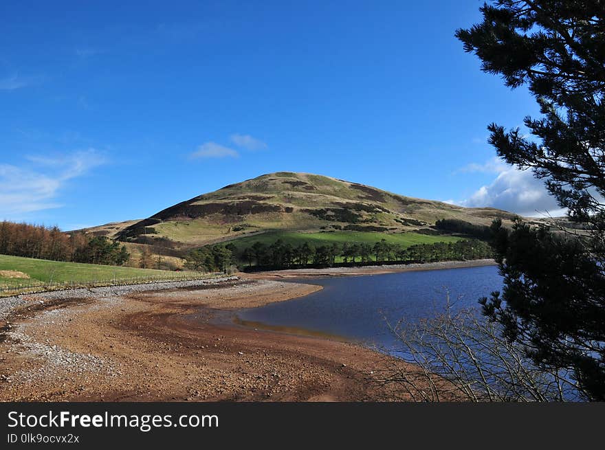 Highland, Sky, Wilderness, Loch