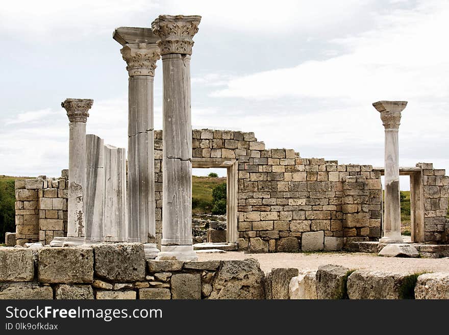 Historic Site, Ruins, Ancient Roman Architecture, Archaeological Site