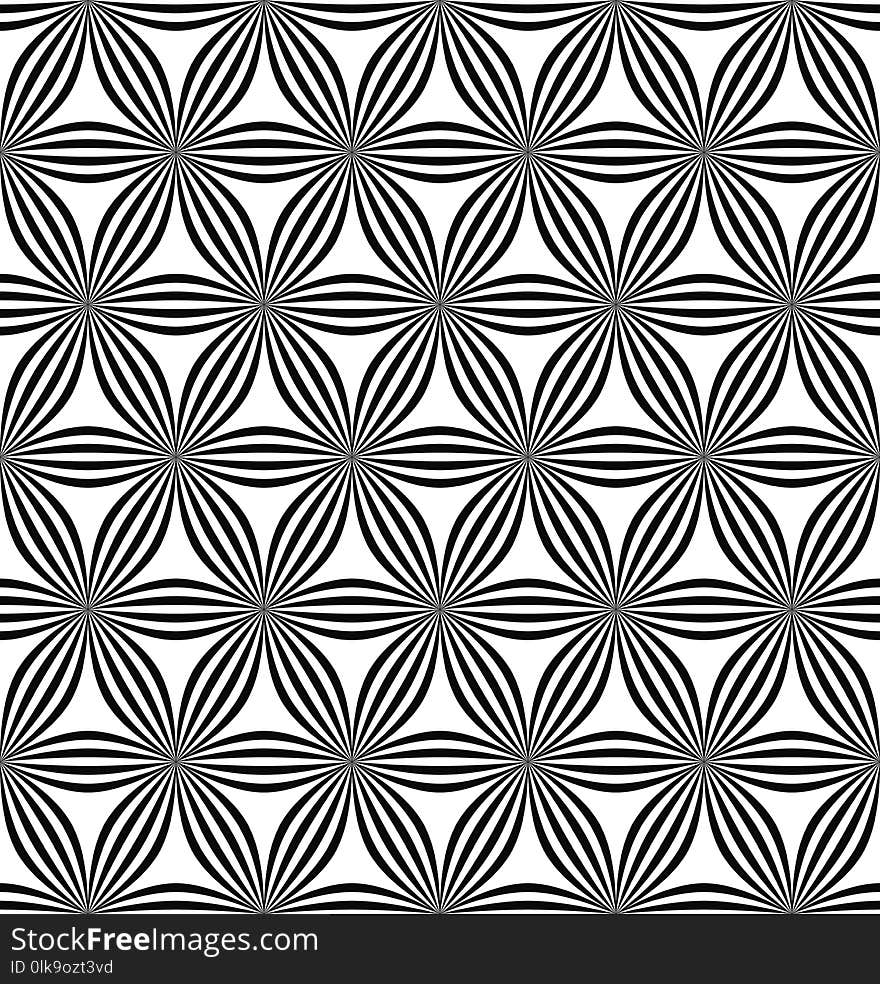 Pattern, Black And White, Design, Line