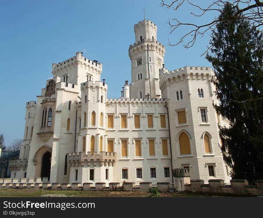 Château, Building, Medieval Architecture, Historic Site