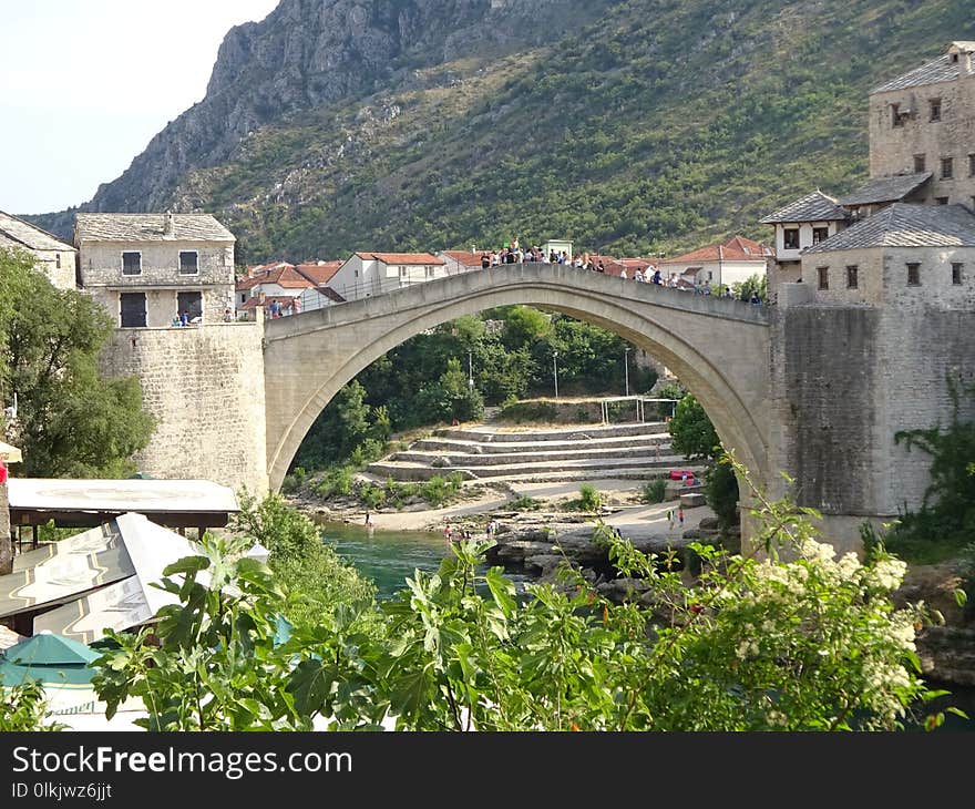 Arch Bridge, Bridge, Devil's Bridge, Historic Site