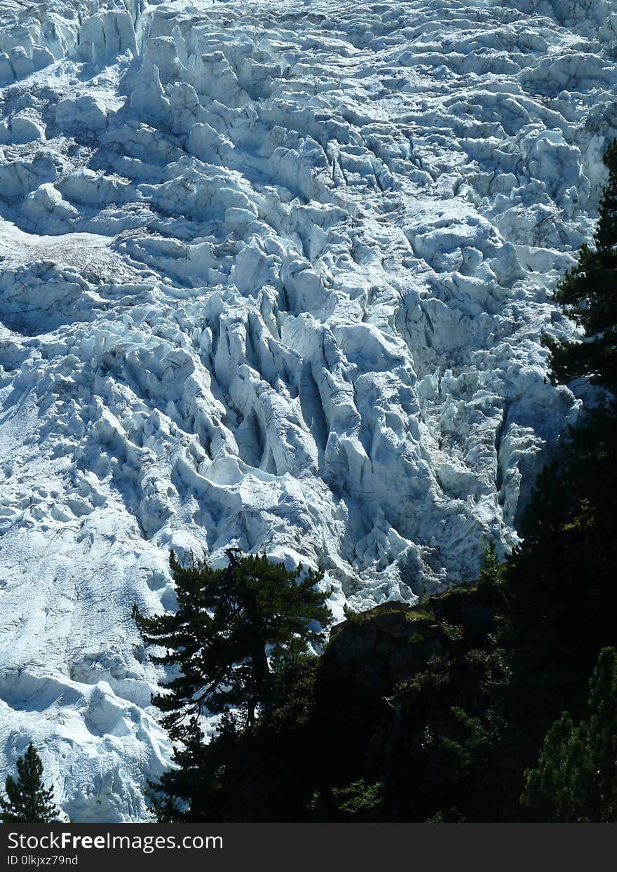 Mountainous Landforms, Winter, Mountain, Snow