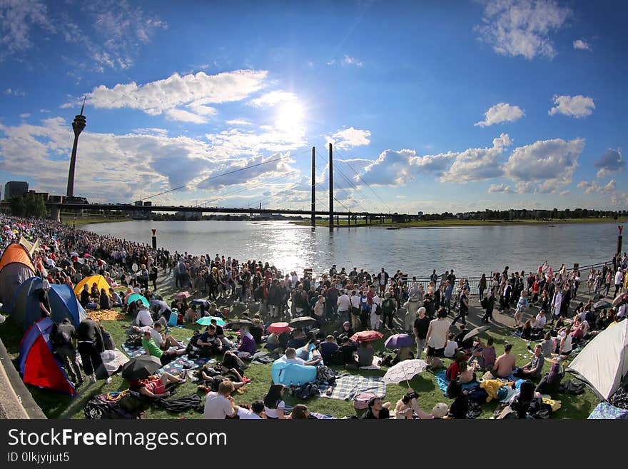 Water, Crowd, Waterway, Sky