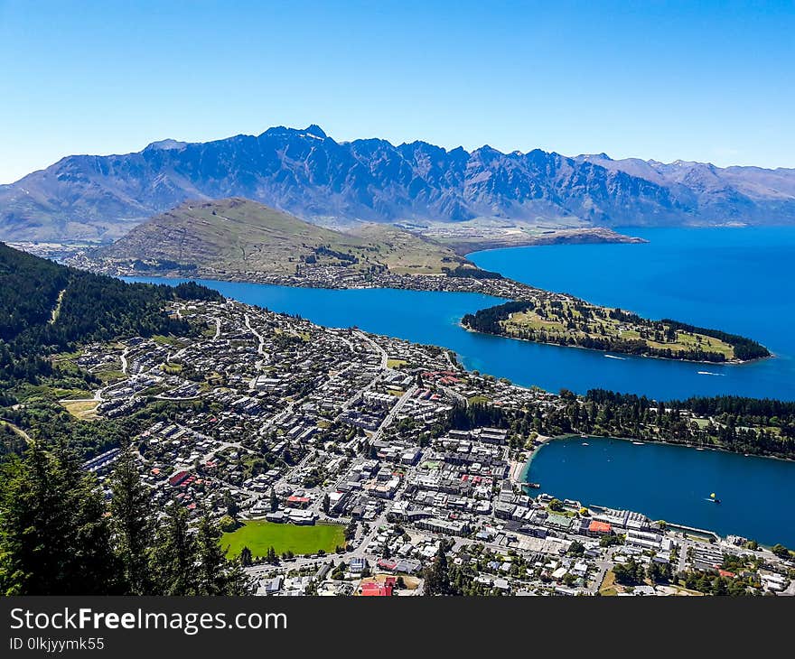 Aerial Photography, Lake, Mount Scenery, Promontory