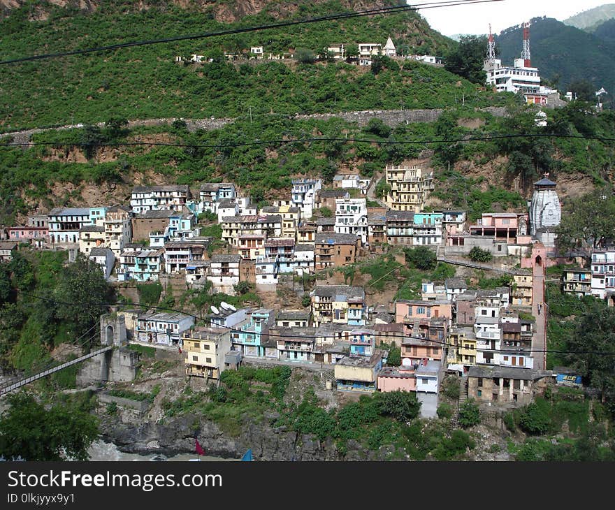 Mountain Village, City, Village, Urban Area