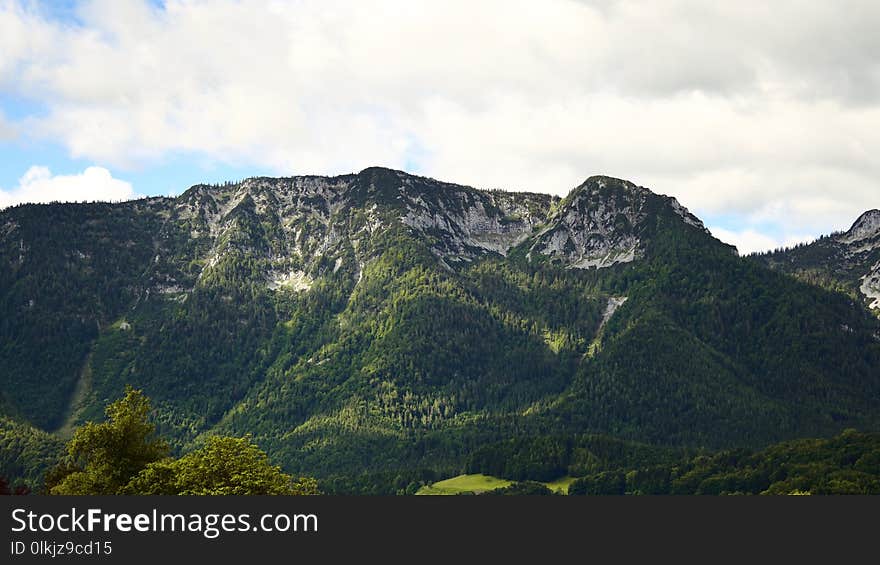 Mountainous Landforms, Mountain, Highland, Ridge