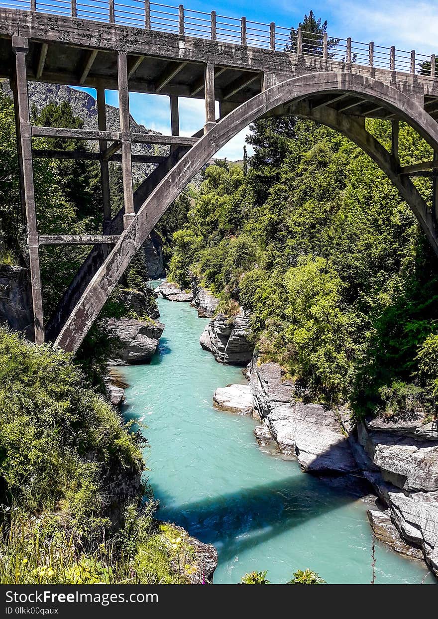 Bridge, Water, Arch Bridge, River