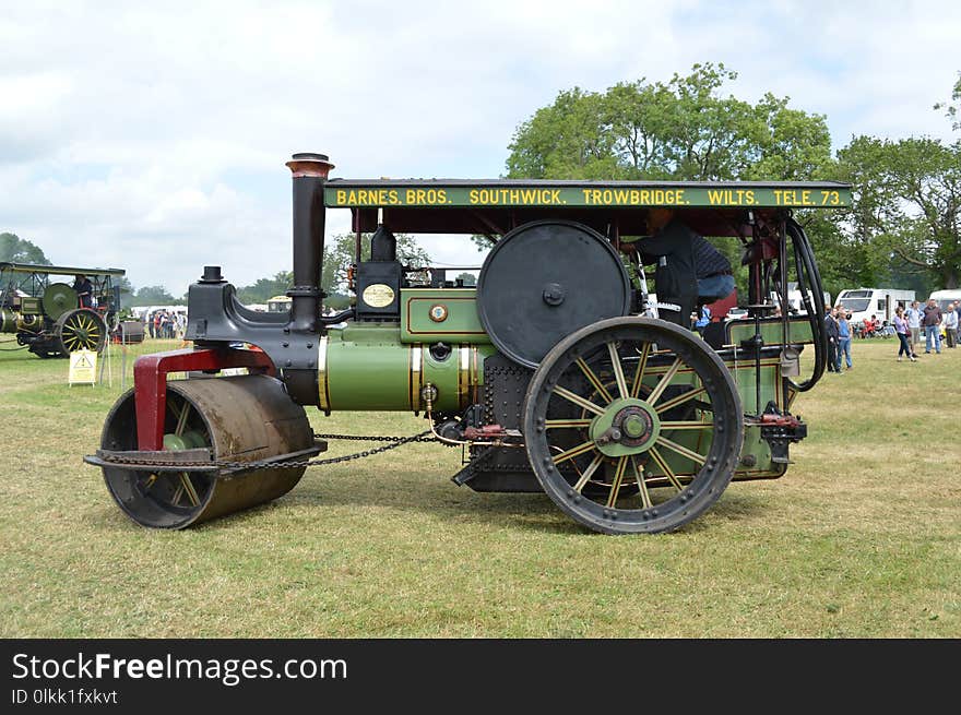 Steam Engine, Motor Vehicle, Tractor, Automotive Engine Part