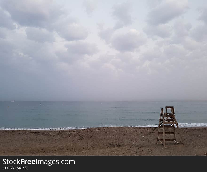 Sea, Horizon, Sky, Cloud