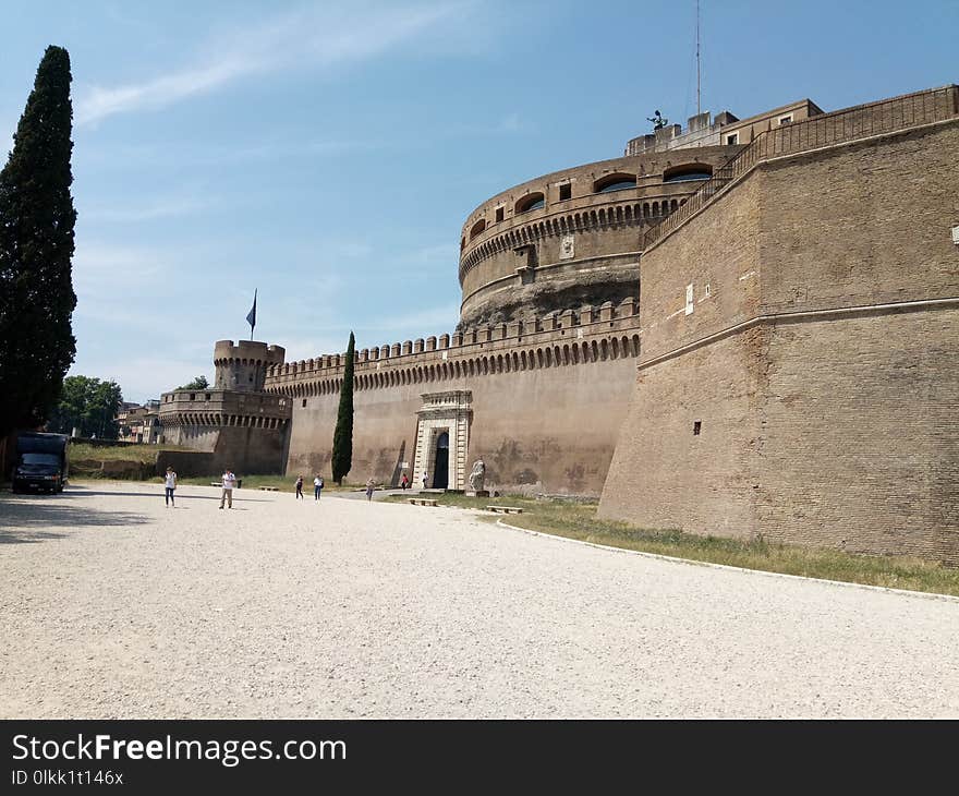 Historic Site, Fortification, Wall, Sky