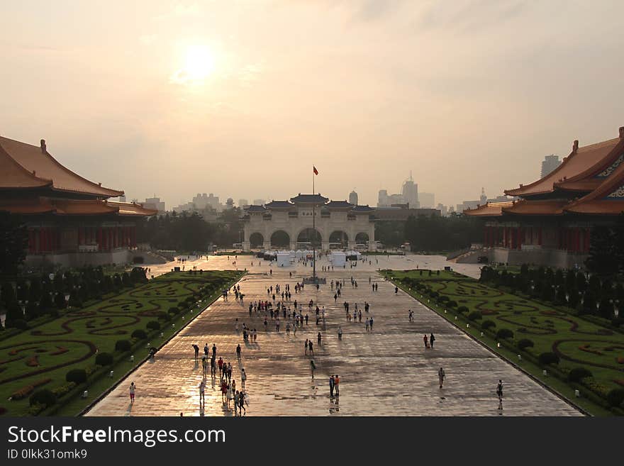 Sky, Landmark, Historic Site, Chinese Architecture