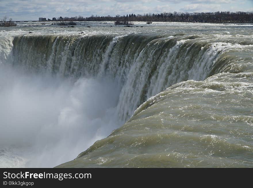 Waterfall, Water, Body Of Water, Water Resources