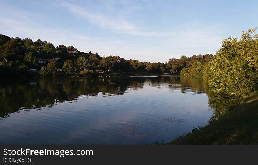 Reflection, Waterway, Water, Body Of Water